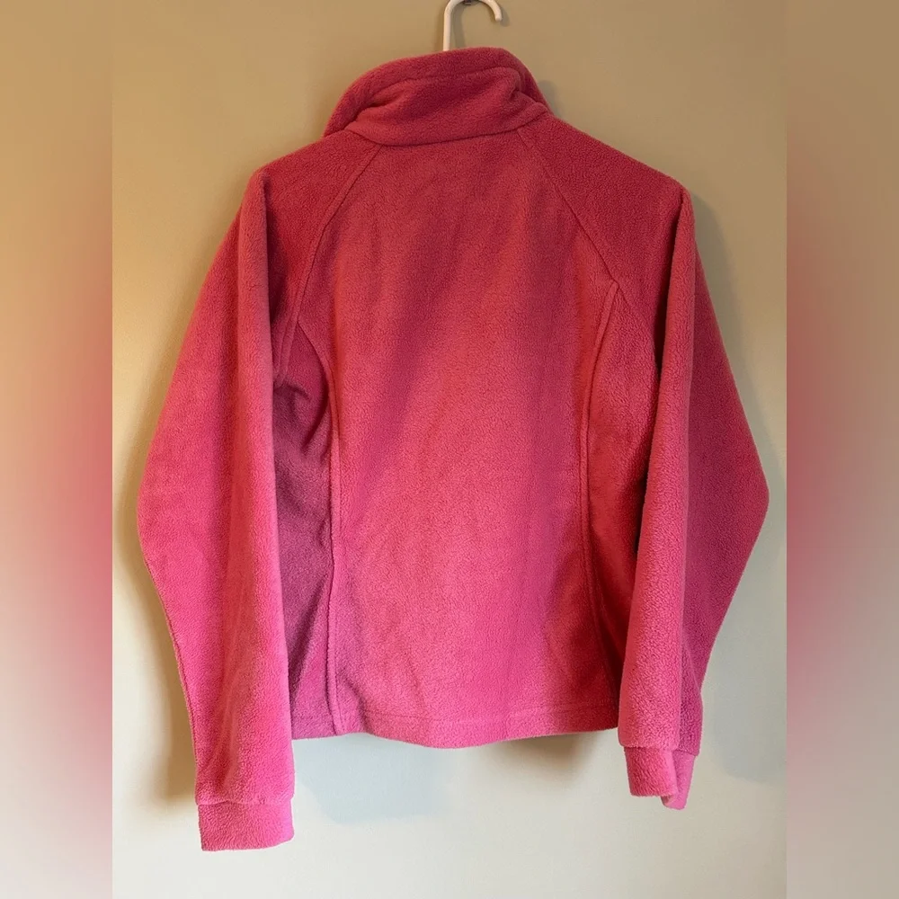 Columbia Youth Fleece Jacket in Pink